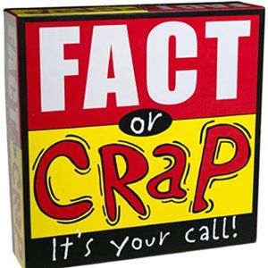 Fact Or Crap "It's Your Call" 2002 Game- [VINTAGE]